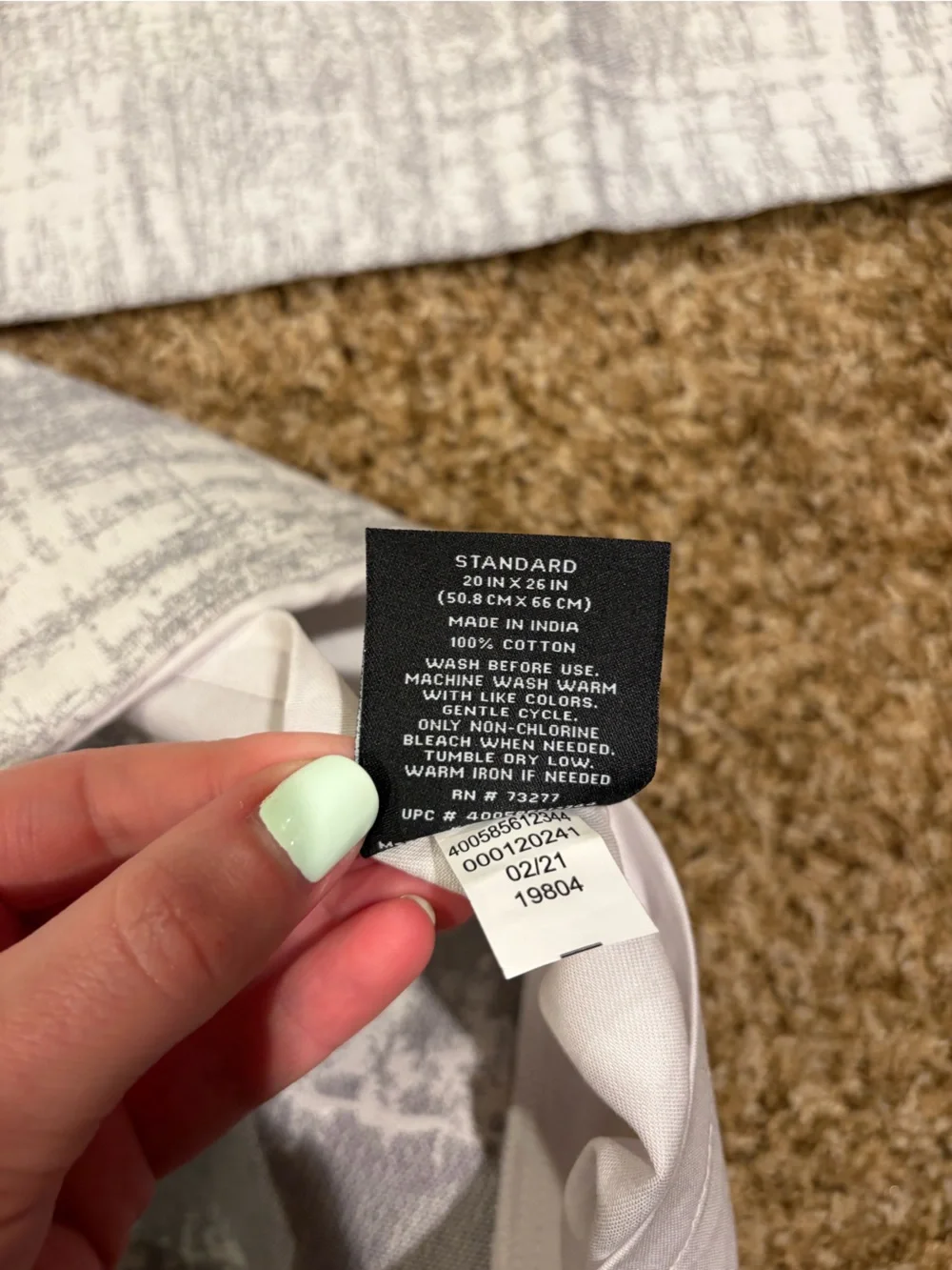 Simply Vera Vera Wang Bedding Set - Duvet Cover & 2 Pillow Shams